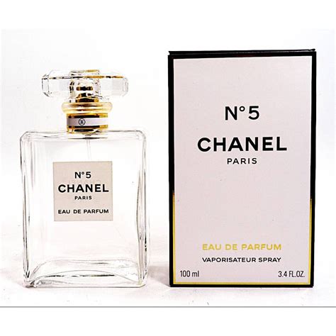 empty chanel no 5 bottle